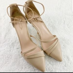 Aldo Nude Strap Heels